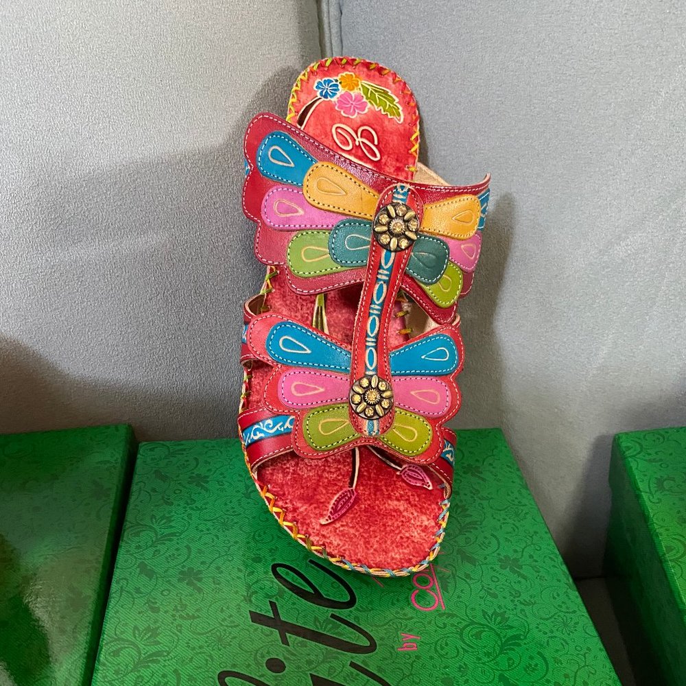 Corkys Elite Sandal - Red Nectar